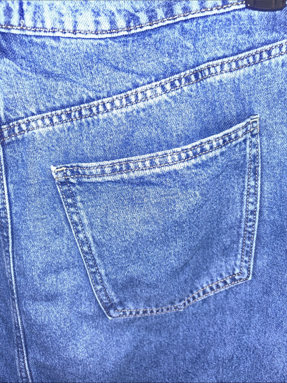 Universal Thread Dark Blue Denim Jeans with Contrast Stitching - Picture 11 of 15